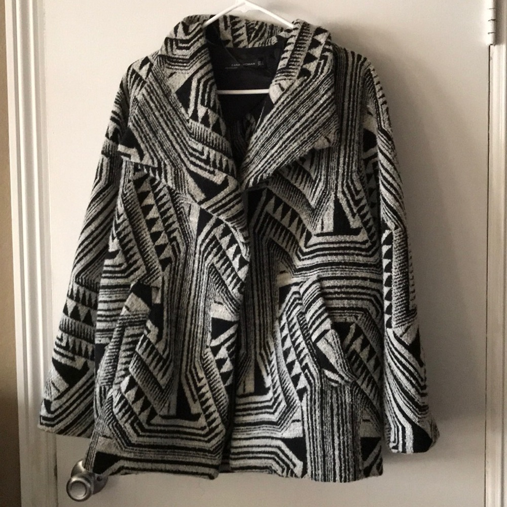 Zara Woman open front jacket